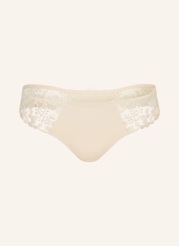 SIMONE PÉRÈLE String DÉLICE BEIGE/ GOLD