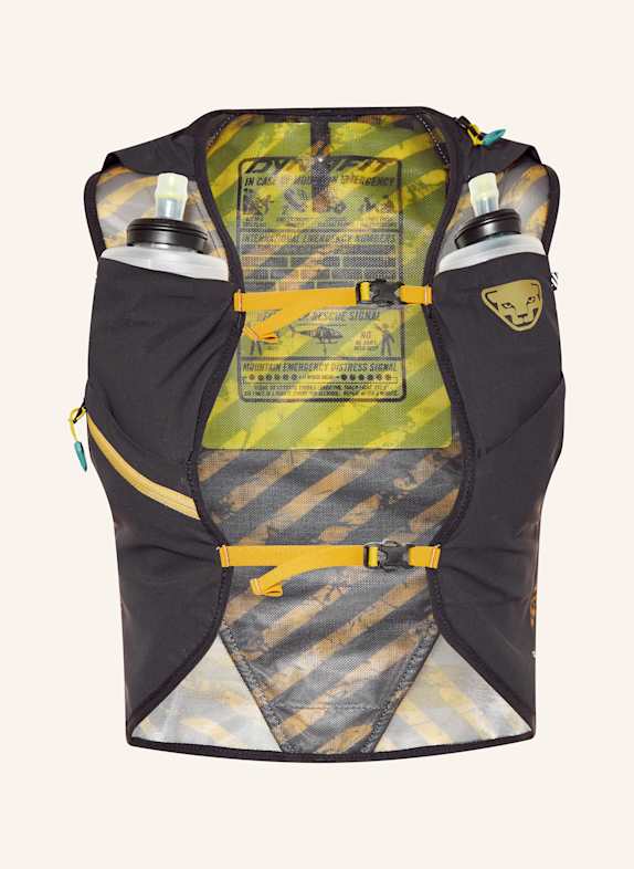 DYNAFIT JW Anderson Pullover mit Intarsienmuster Gelb BLACK/ DARK YELLOW