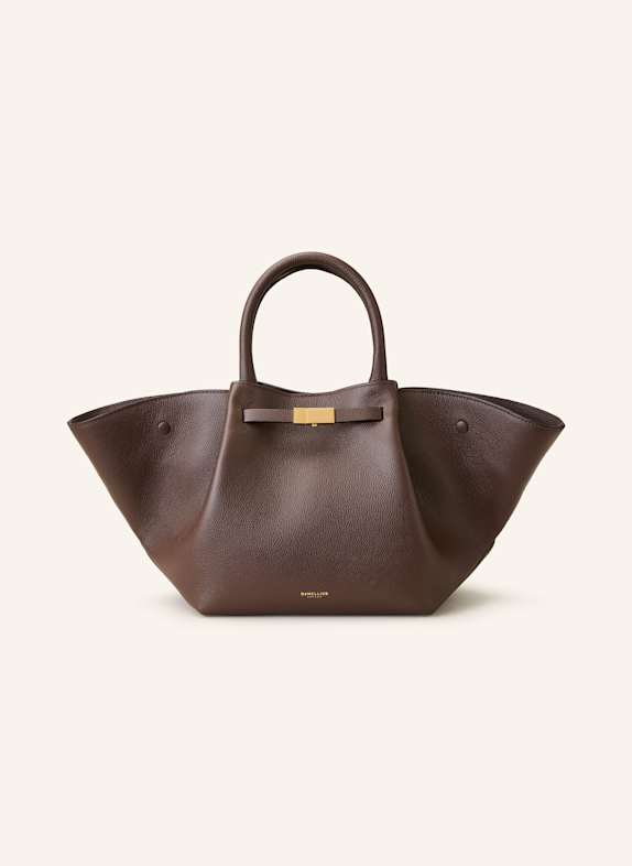 DeMellier Handbag MIDI NEW YORK DARK BROWN