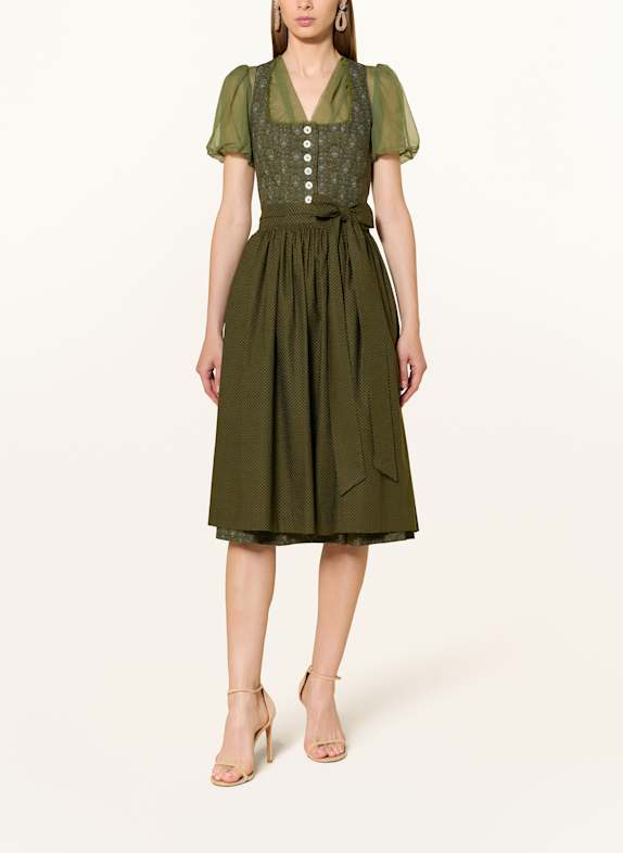 Johann & Johanna Dirndlblouse van mesh OLIJF