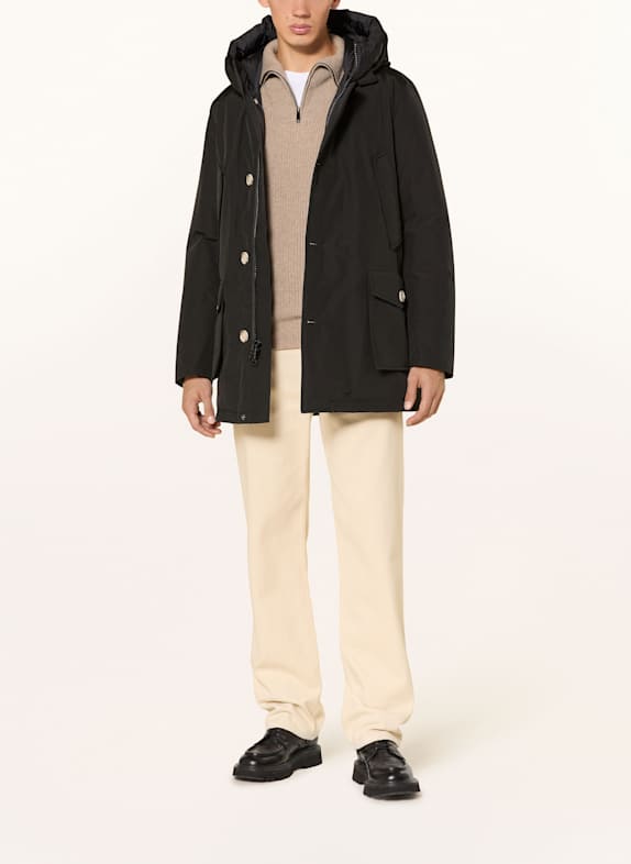 WOOLRICH Daunenparka ARCTIC SCHWARZ