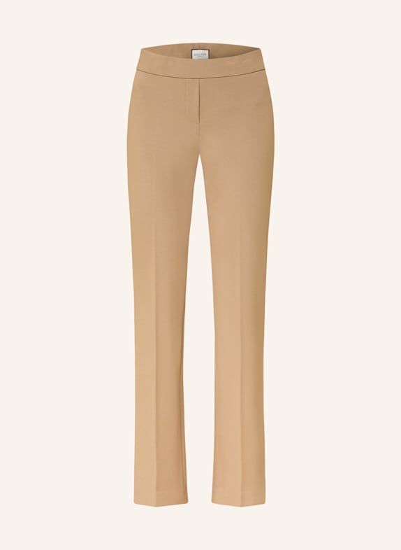 SEDUCTIVE Bootcut-Hose NANOU aus Jersey CAMEL