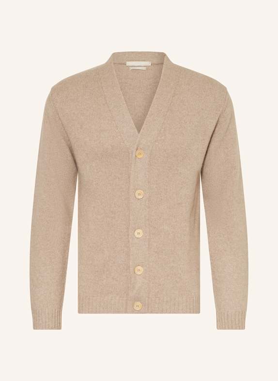 DANIELE FIESOLI Strickjacke aus Cashmere HELLBRAUN