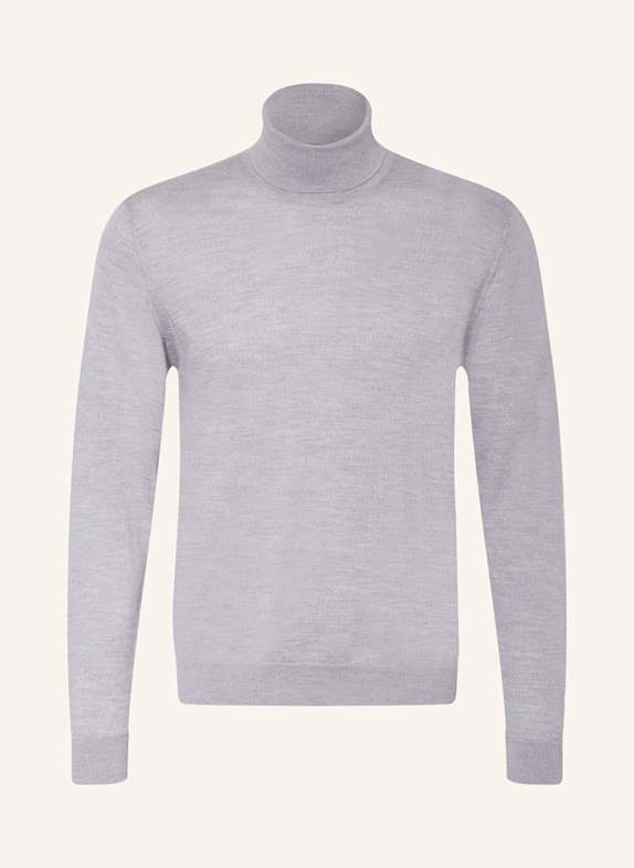 DANIELE FIESOLI Rollkragenpullover HELLGRAU