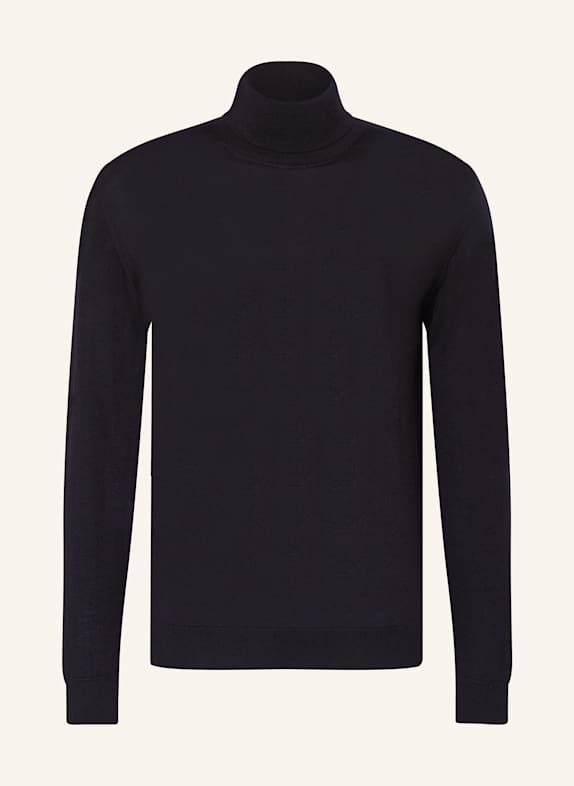 DANIELE FIESOLI Rollkragenpullover DUNKELBLAU