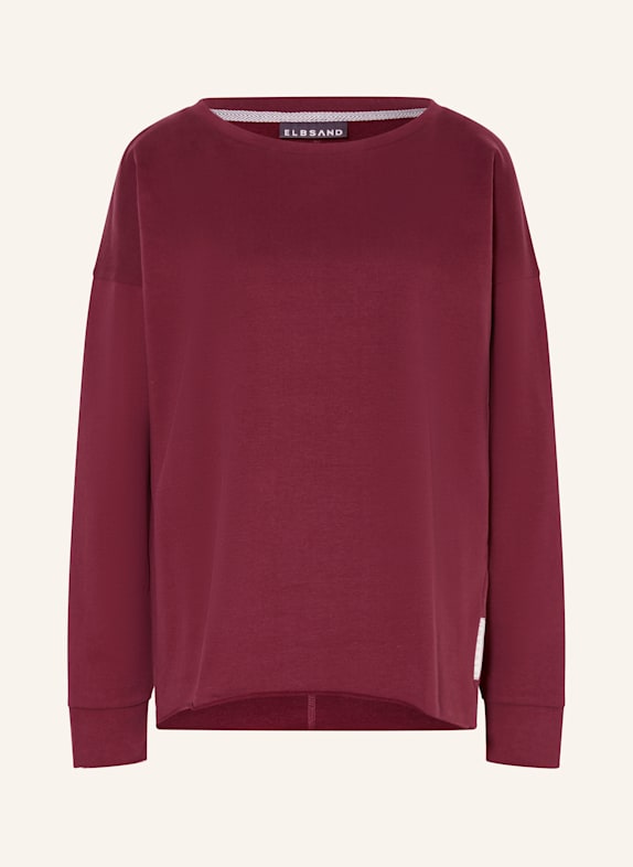 ELBSAND Sweatshirt RIANE DUNKELROT