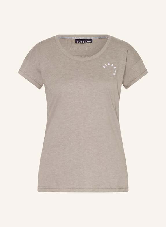 ELBSAND T-Shirt REA GRAU