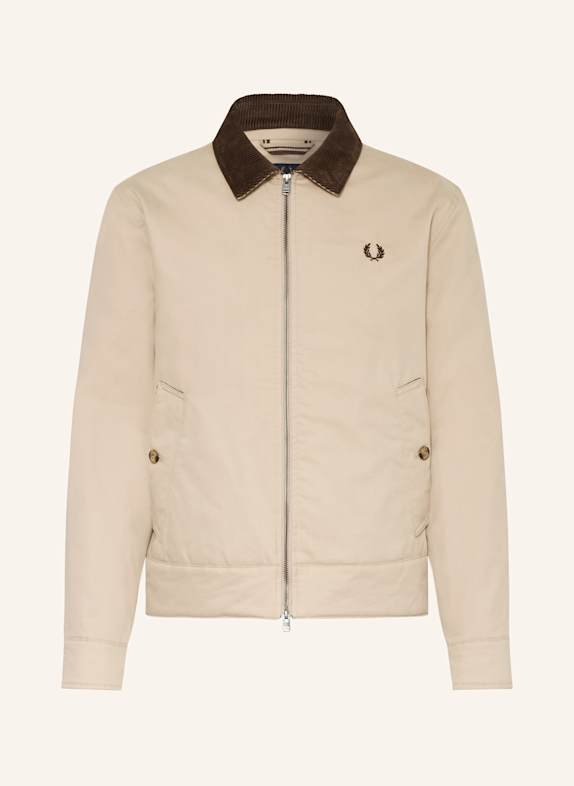 FRED PERRY Jacke CREME