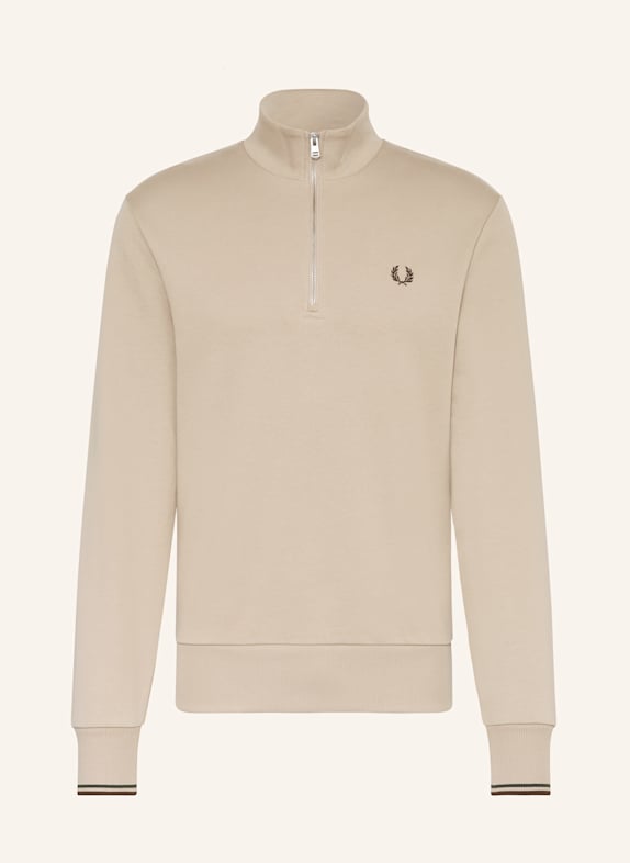 FRED PERRY sweatshirt BEIGE