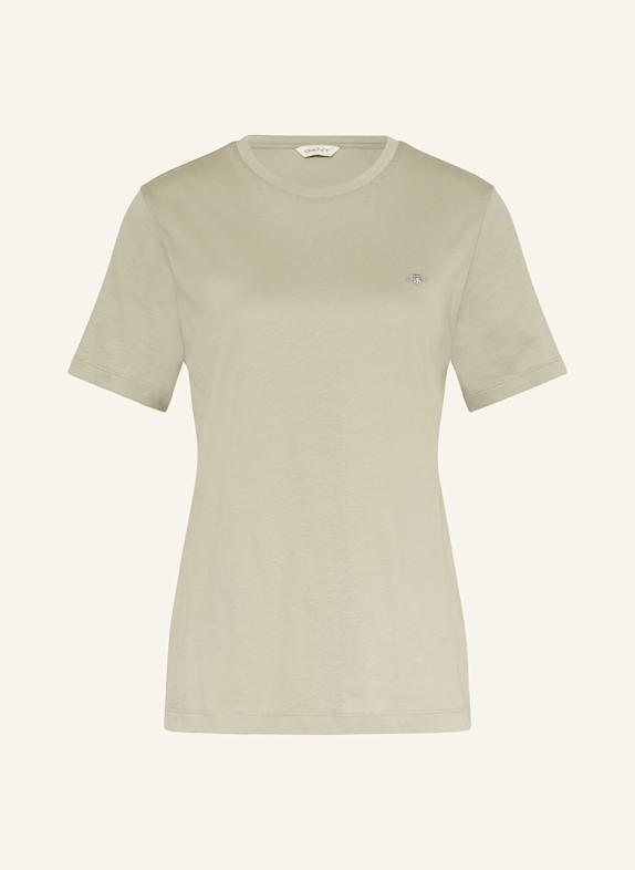 GANT T-Shirt HELLGRÜN
