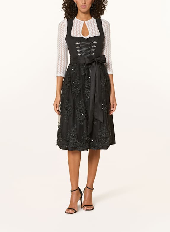 KRÜGER Dirndl ZISKA SCHWARZ