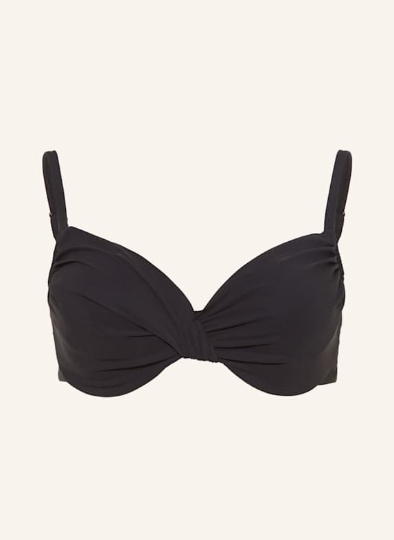 MARYAN MEHLHORN Bügel-Bikini-Top ELEMENTS mit UV-Schutz SCHWARZ