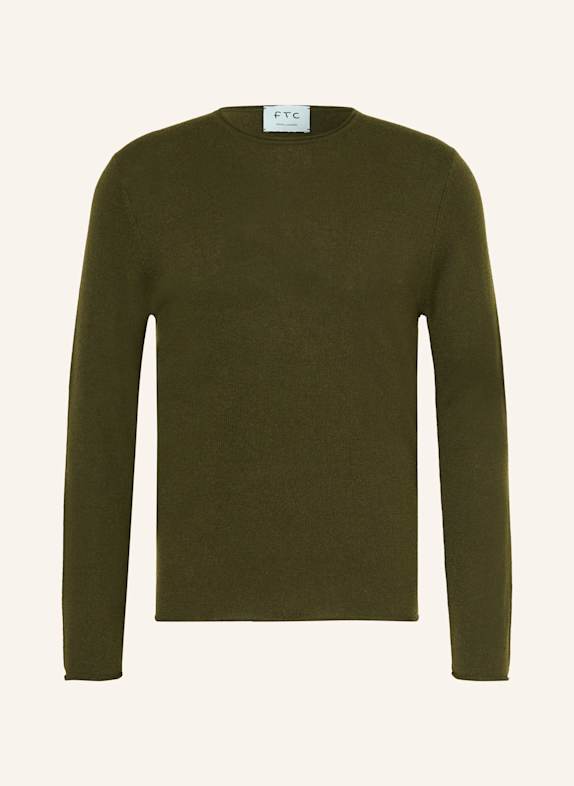 FTC CASHMERE Sweater with cashmere KHAKI