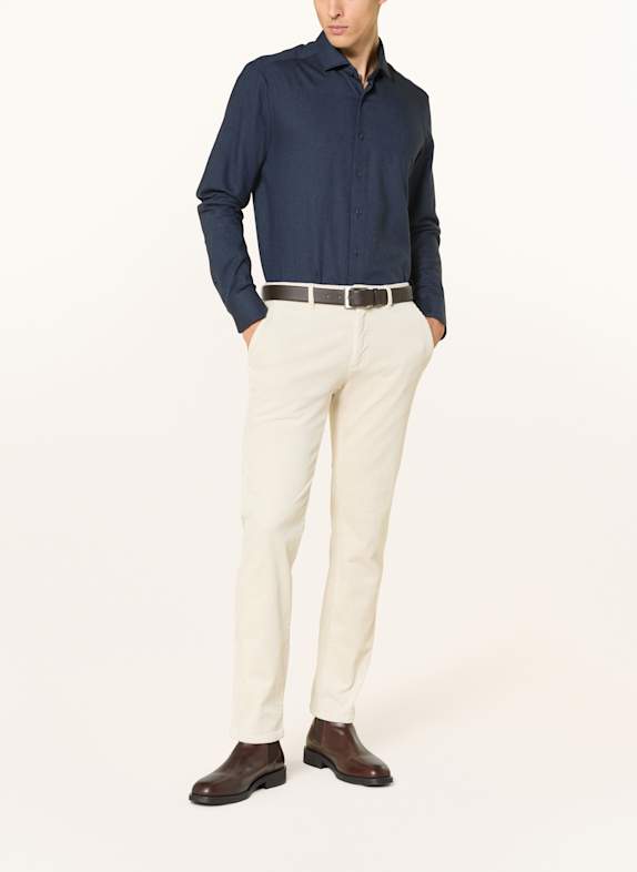 OLYMP SIGNATURE Flanellhemd casual fit DUNKELBLAU
