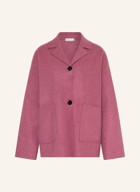 lunaria cashmere Overshirt made of cashmere PINK
