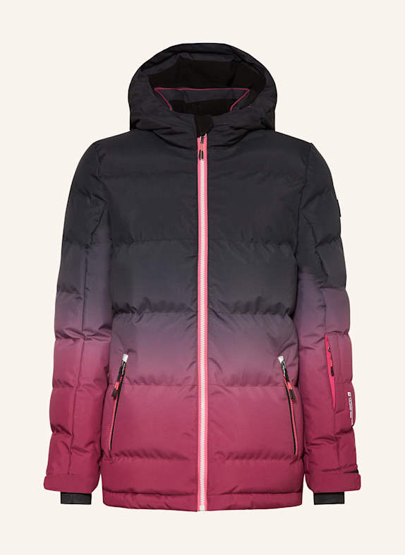 killtec Kurtka narciarska KSW 330 FUKSJA/ CZIEMNOSZARY
