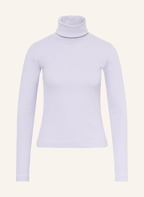 LANIUS Turtleneck shirt LIGHT PURPLE