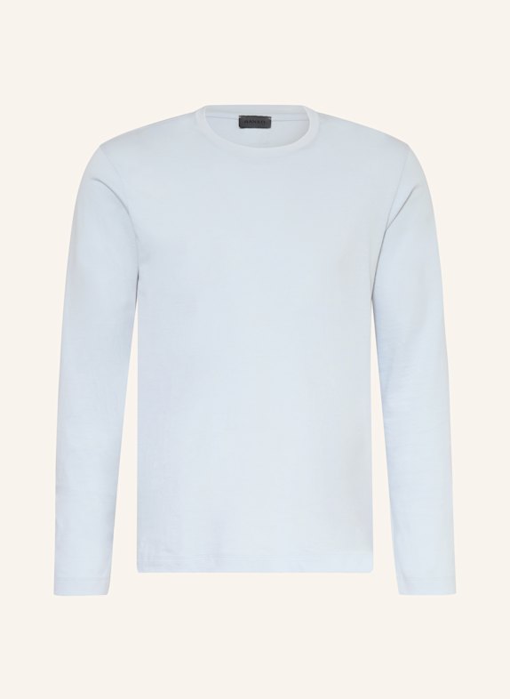 HANRO Schlafshirt LIVING HELLBLAU