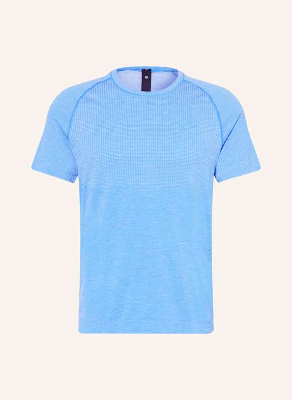 lululemon T-shirt METAL VENT TECH SHORT SLEEVE 3.0 NIEBIESKI / JASNONIEBIESKI