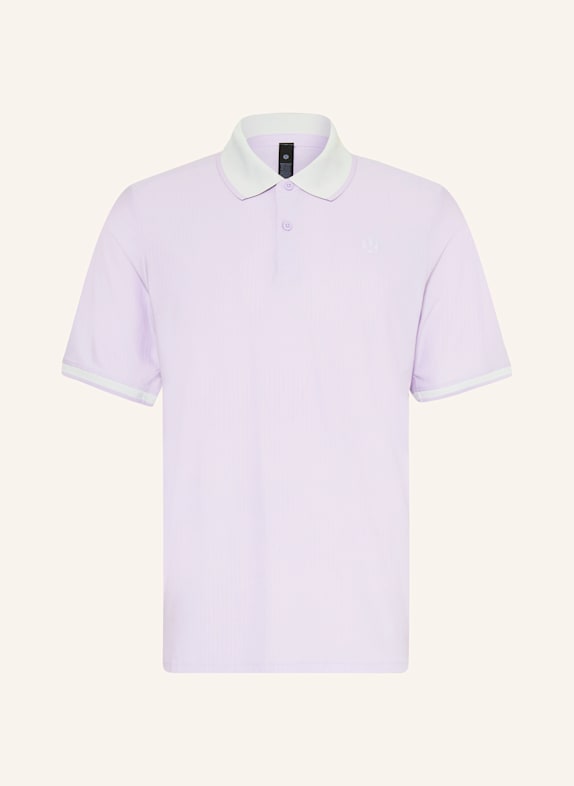 lululemon Funktions-Poloshirt HELLLILA/ CREME
