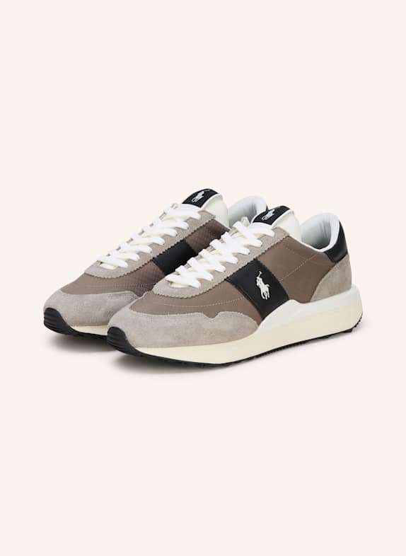 POLO RALPH LAUREN Sneaker TAUPE/ GRAU/ SCHWARZ