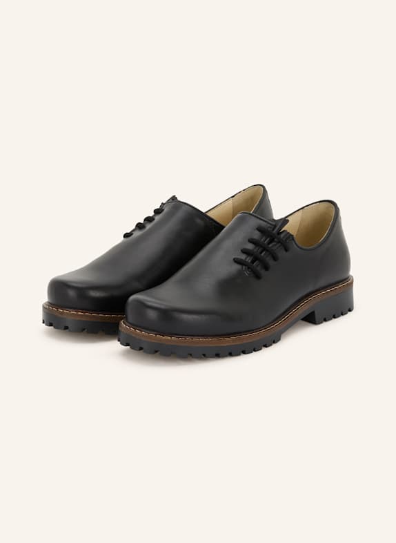 OSTARRICHI Haferlschuhe SCHWARZ