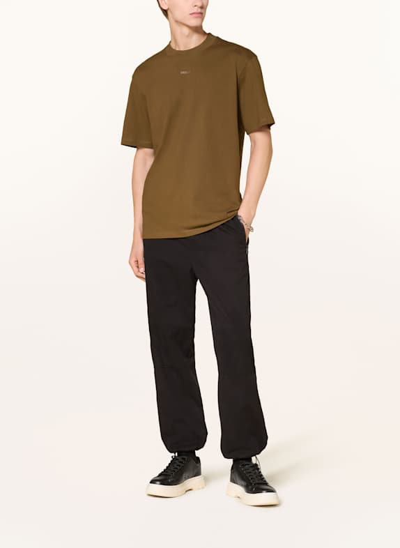 HUGO T-Shirt DAPOLINO BRAUN