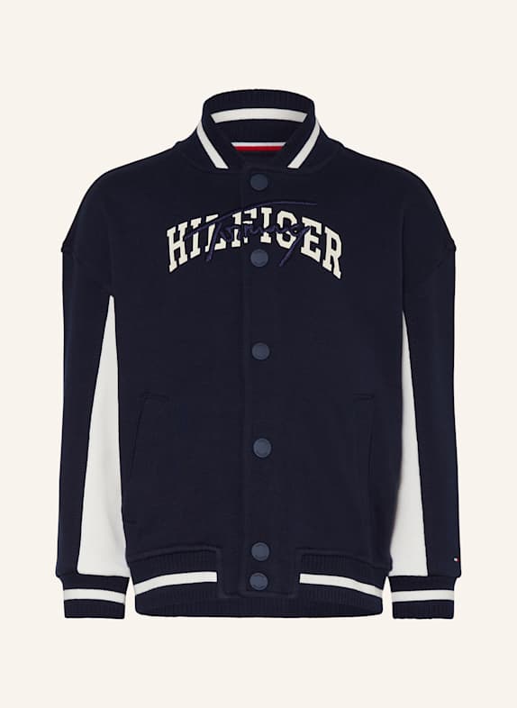 TOMMY HILFIGER Stroje kąpielowe dla dzieci GRANATOWY/ ECRU