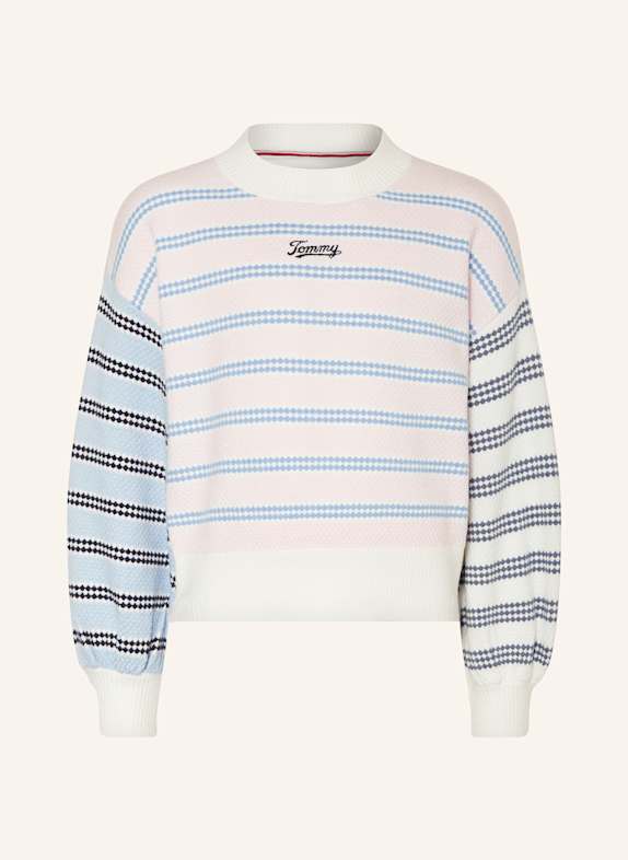 TOMMY HILFIGER Pullover ECRU/ ROSA/ HELLBLAU