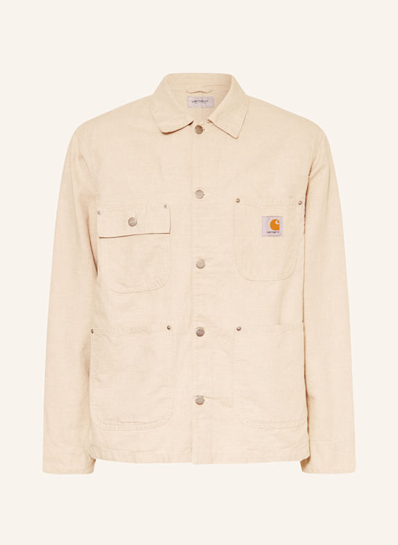 carhartt WIP Overjacket WALTER mit Leinen 502 NATURAL RINSED