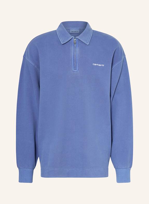 carhartt WIP Sweat-Troyer SCRIPT HELLBLAU