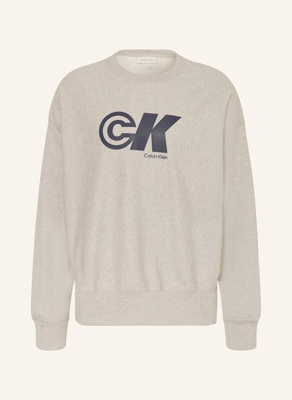 Calvin Klein Jeans Sweatshirt GRAU/ DUNKELBLAU