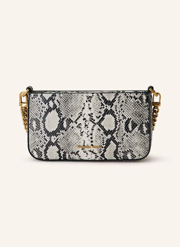 MICHAEL KORS Torba na ramię BRYANT ECRU/ CZARNY/ CZIEMNOSZARY