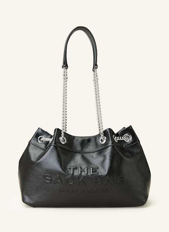 MARC JACOBS Schultertasche THE SMALL CHAIN SACK BAG SCHWARZ
