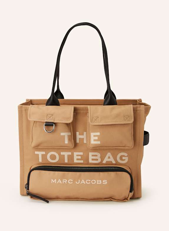 MARC JACOBS Shopper THE LARGE CARGO CANVAS Daytrip tote BAG CAMEL