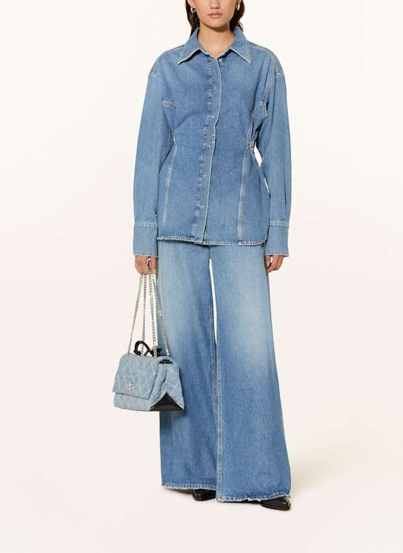 MARC JACOBS Sac à main THE DUAL CHAIN LARGE BLEU