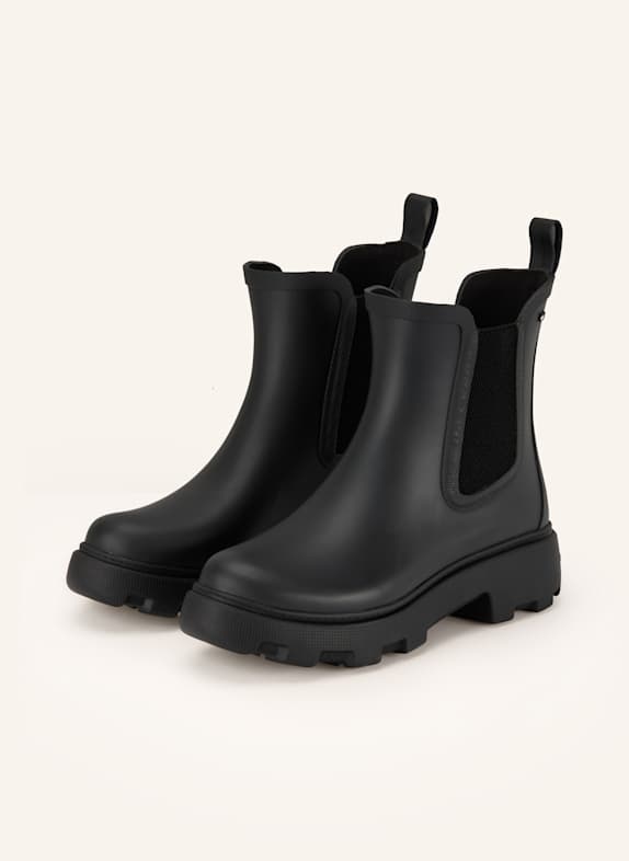 TOMMY HILFIGER Gummistiefel SCHWARZ