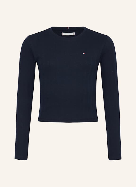 TOMMY HILFIGER Longsleeve DUNKELBLAU