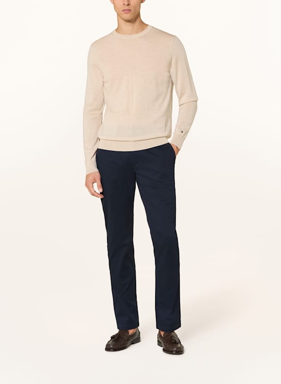 TOMMY HILFIGER Pullover aus Merinowolle CREME