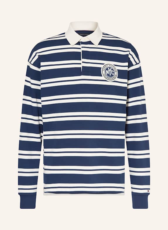 TOMMY HILFIGER Rugbyshirt BLAU/ CREME