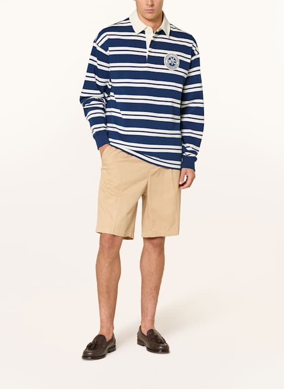 TOMMY HILFIGER rugbytröja BLÅ / GRÄDDE