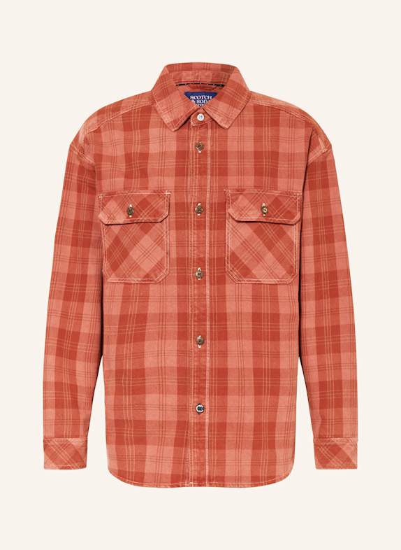 SCOTCH & SODA Overshirt ROT/ HELLROT