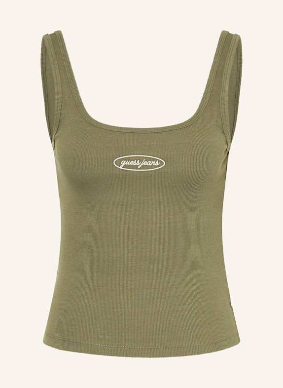 GUESS JEANS Top OLIVE