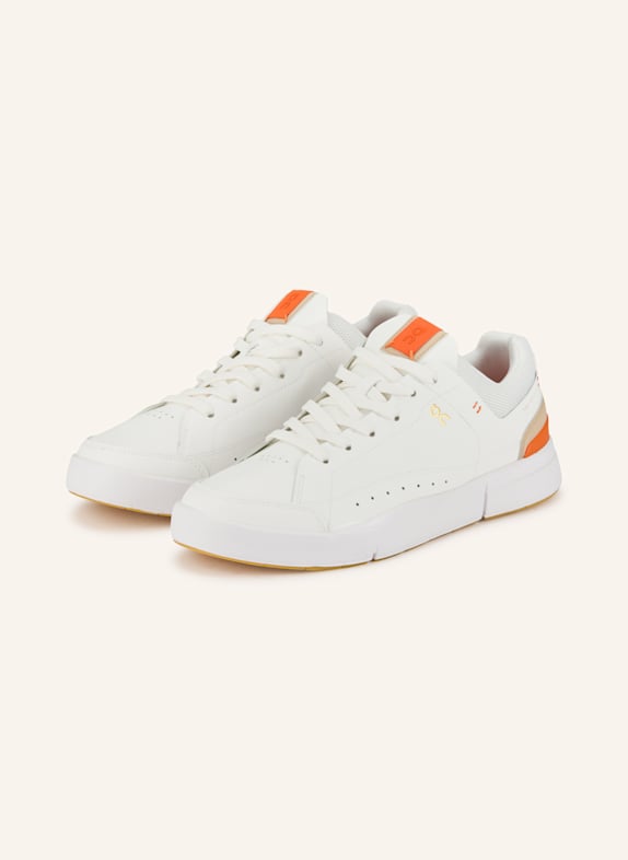 On Sneakers THE ROGER CENTRE COURT WHITE/ ORANGE