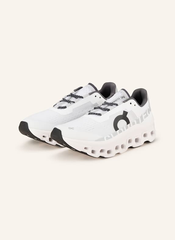 On Sneakers CLOUDMONSTER WHITE/ LIGHT GRAY/ BLACK