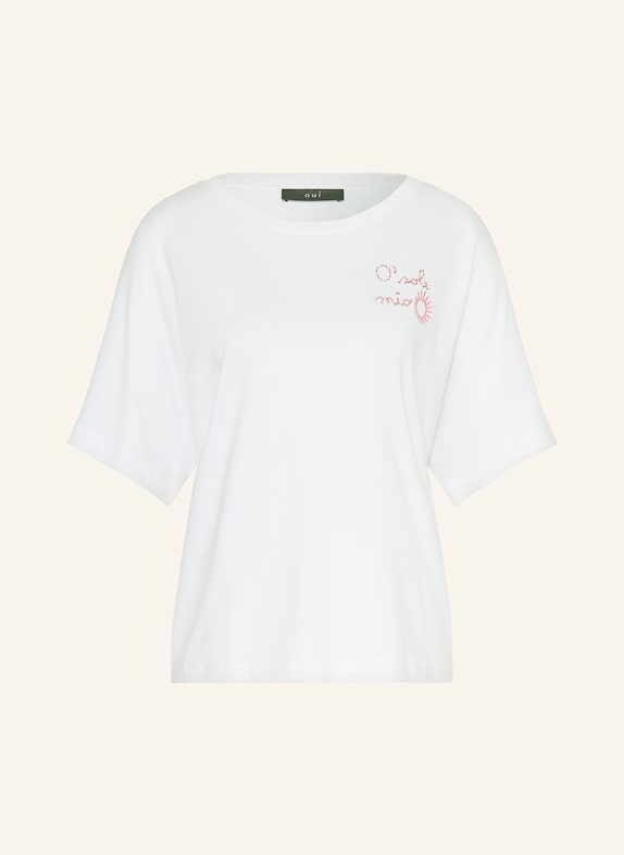 oui T-Shirt WEISS