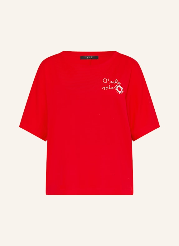 oui T-Shirt ROT