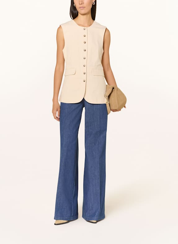 Oui Wide leg jeans 5600 BLUE DENIM