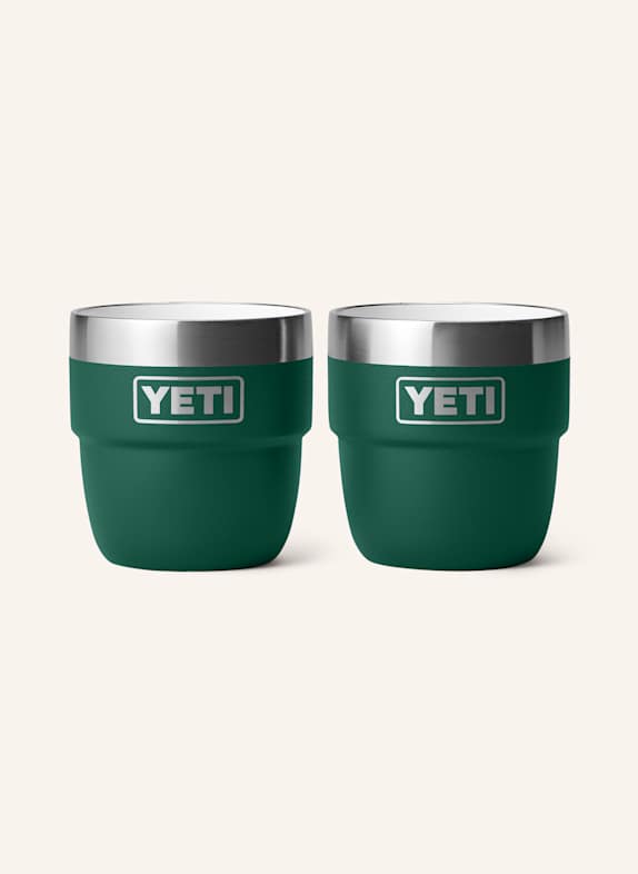 YETI Lot de 2 mugs isothermes RAMBLER® GROEN