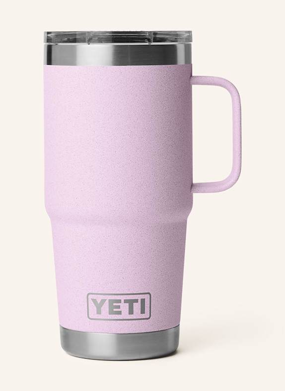 YETI Thermos mug RAMBLER® LIGHT PINK/ SILVER